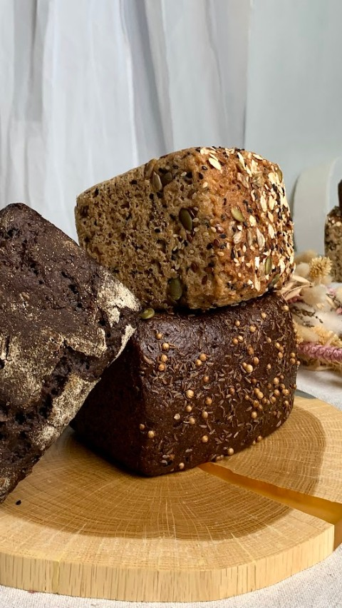 Хлеб "Ржаной с семечкой", 530 гр. фото 2